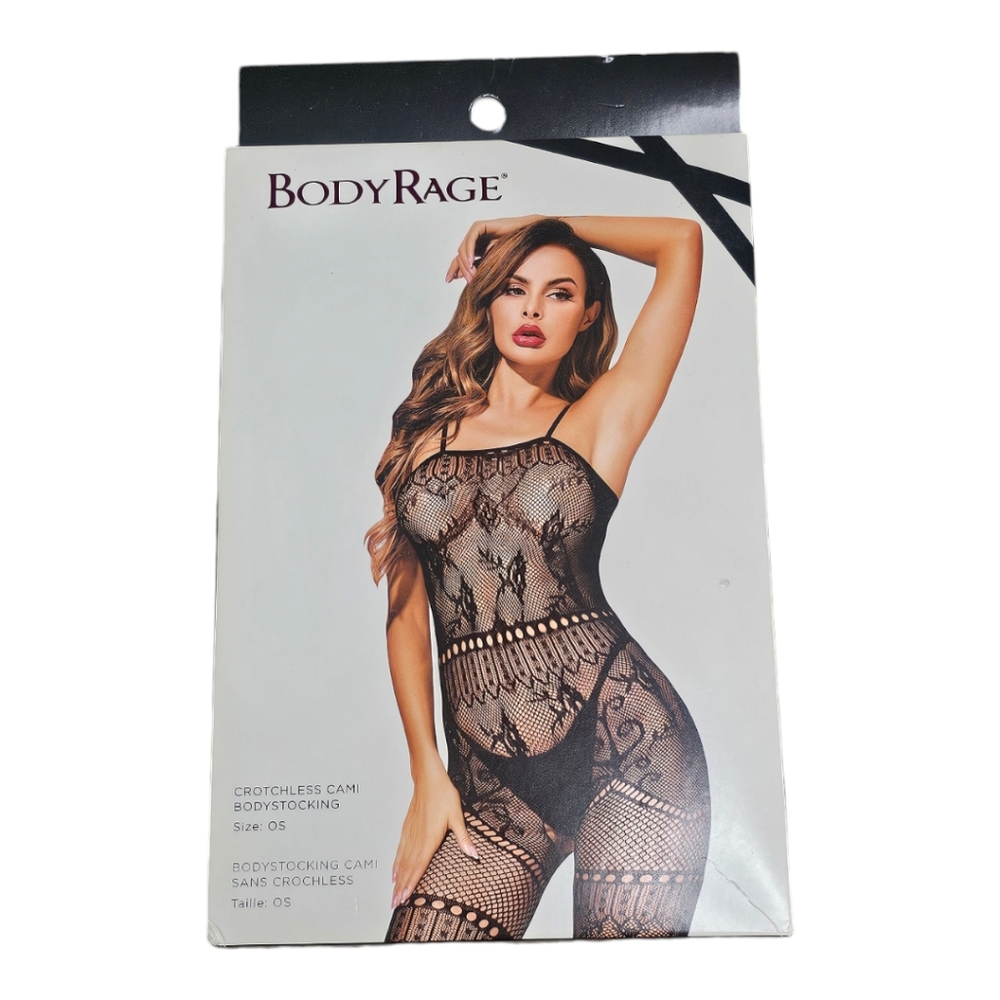 Spencer's Body Rage: Crotchless Cami Bodysuit BNIB!!